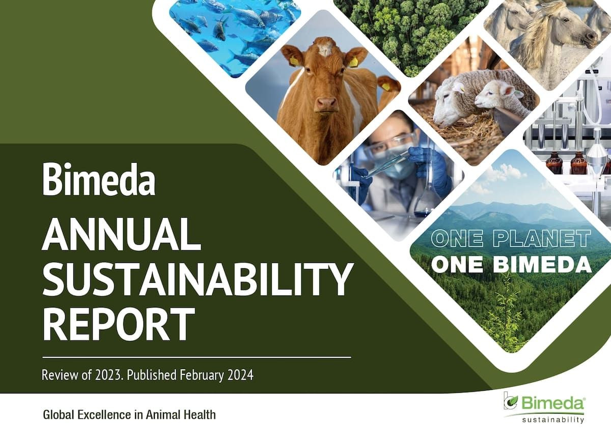 Bimeda 2023 Annual Sustainability Report Cover Page